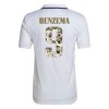 Real Madrid Benzema 9 Ballon d Or Hjemme 22-23 - Herre Fotballdrakt